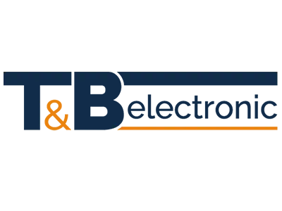 T B Electronic logo